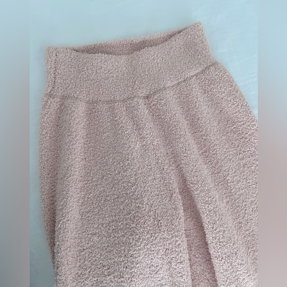 Anthropologie Daily Practice Cozy Pale Pink Joggers bottoms tank SET - Picture 5 of 11